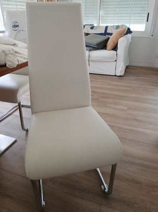 Silla Comedor Blanca Moderna