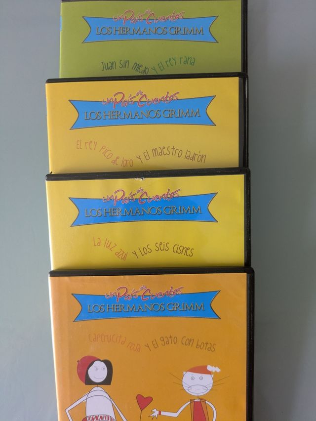 15 DVDs Cuentos Grimm - Niños