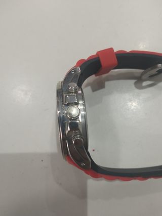Reloj exactime deportivo rojo