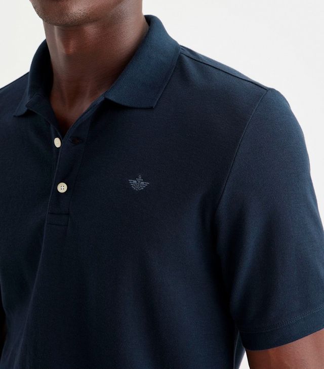 Polo Dockers azul - Talla L