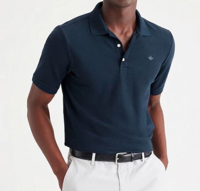 Polo Dockers azul - Talla L