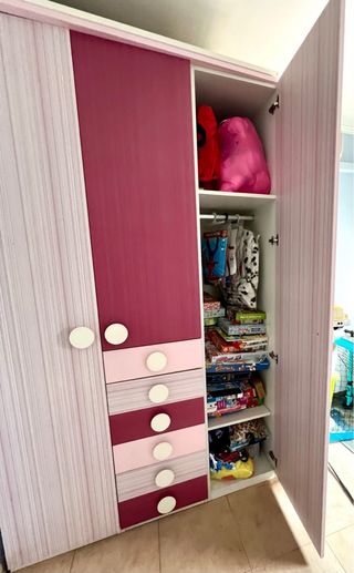 Dormitorio bebe/infantil muebles ros