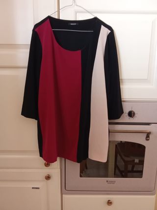 Blusa Elena Mirò L - Rosso e Nero