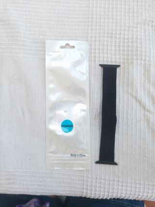 Correa negra Apple Watch 42/44/45mm