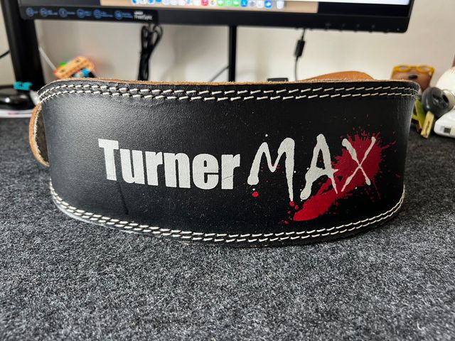 Cinturón Levantamiento Pesas TurnerMAX