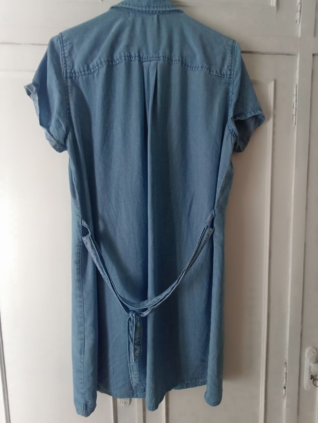 Vestido corto vaquero H&M
