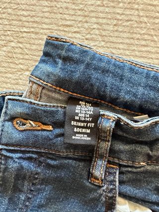 6 Jeans Slim Fit Ragazzo 14 Anni XS