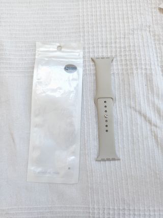 Correa Apple Watch 42/44mm silicona Gris