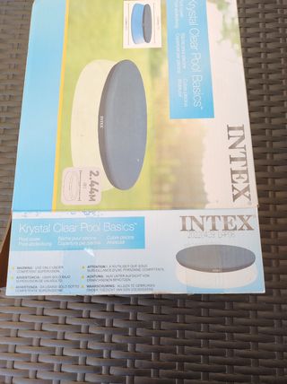Copripiscina INTEX Krystal Clear 2.44m