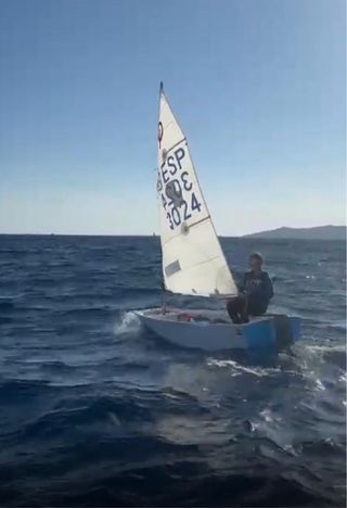 Vela Optimist J Blue