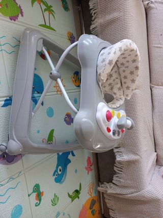 Andador Bebé Rotobil Gris Asalvo Baby