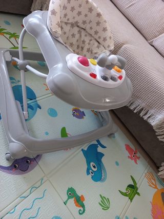 Andador Bebé Rotobil Gris Asalvo Baby