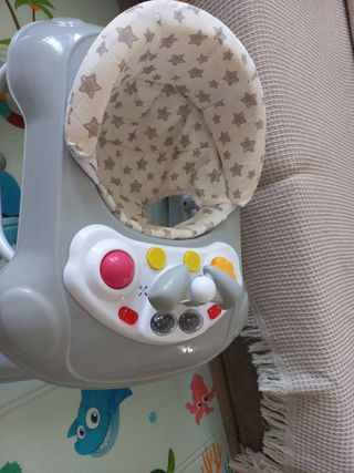 Andador Bebé Rotobil Gris Asalvo Baby