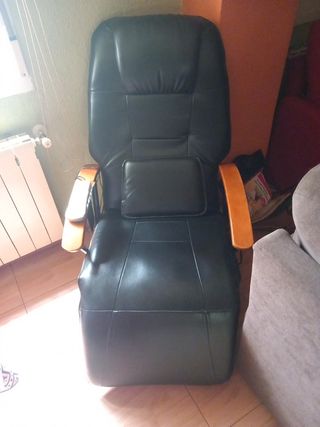 Sillón masaje piel sintética