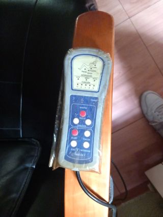 Sillón masaje piel sintética