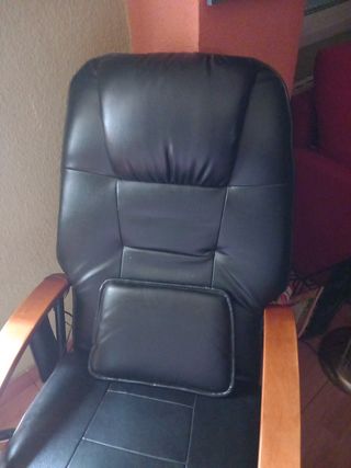 Sillón masaje piel sintética