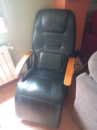 Sillón masaje piel sintética