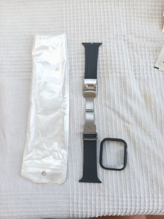 Correa negra Apple Watch 42/44/45/49mm