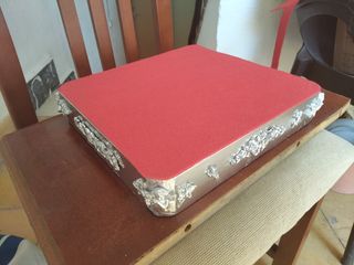 Peana miniatura imagen religiosa