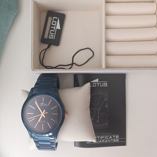 Reloj Lotus Hombre Azul
