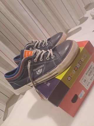 Zapatillas Pablosky niño azul