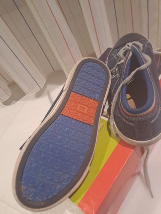 Zapatillas Pablosky niño azul