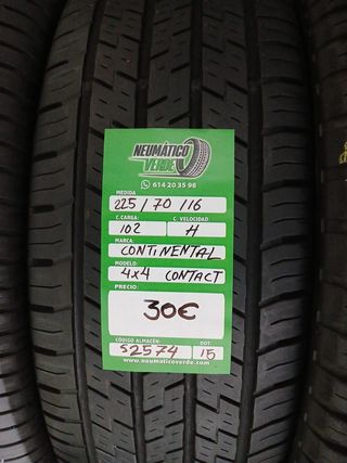 225 70 16 102H CONTINENTAL 4X4 CONTACT 