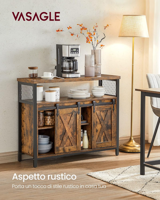 Credenza, Mobile da Cucina, Armadietto Organizzato