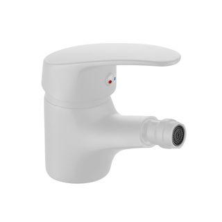 Grifo Bidé Blanco Fría/Caliente