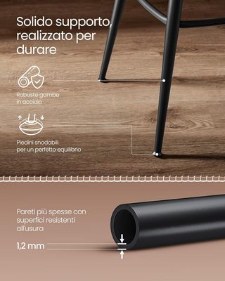 Sgabelli Cucina Set da 2, Sgabelli da Bar Girevoli