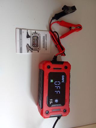 Cargador coche moto 15A - Alta potencia