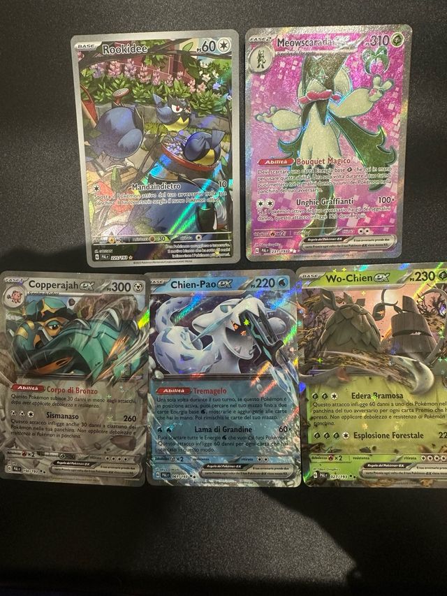 Carte Pokemon Paldea - 5 Carte