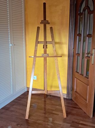 Caballete madera pintura
