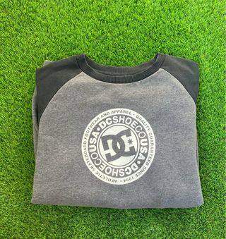 Sudadera DC Shoes gris y negra