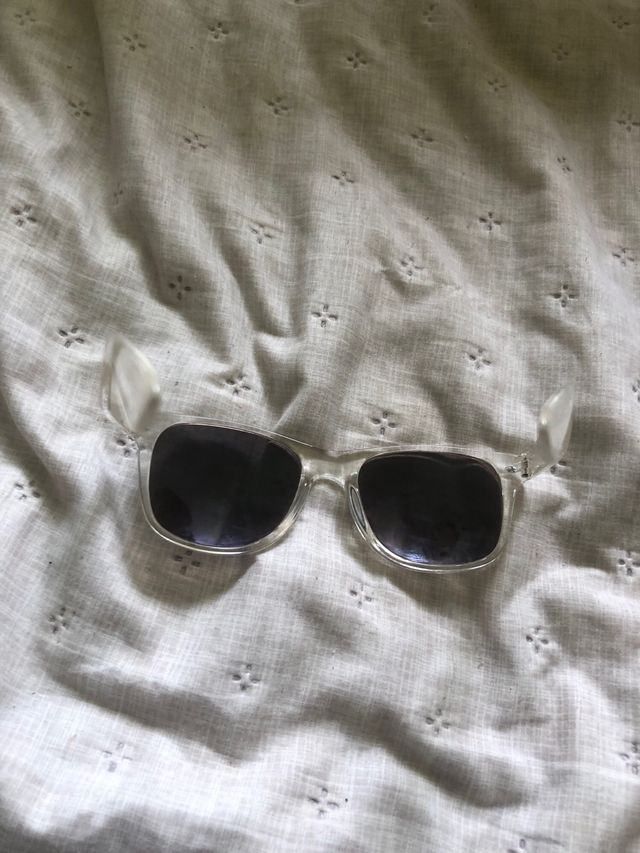 Gafas de sol transparentes