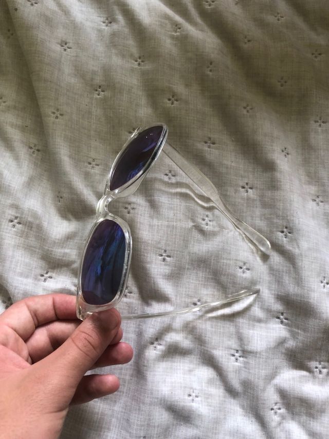 Gafas de sol transparentes