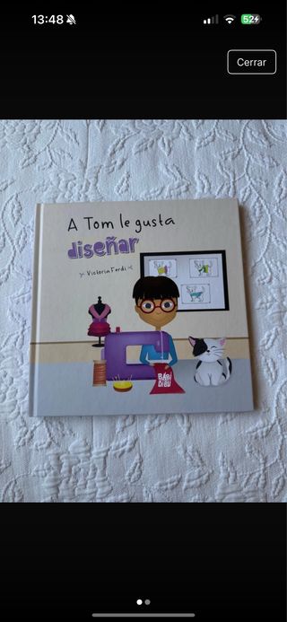 Libro A Tom le gusta diseñar