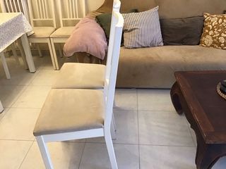2 Sillas Ikea Blancas - Buen Estado