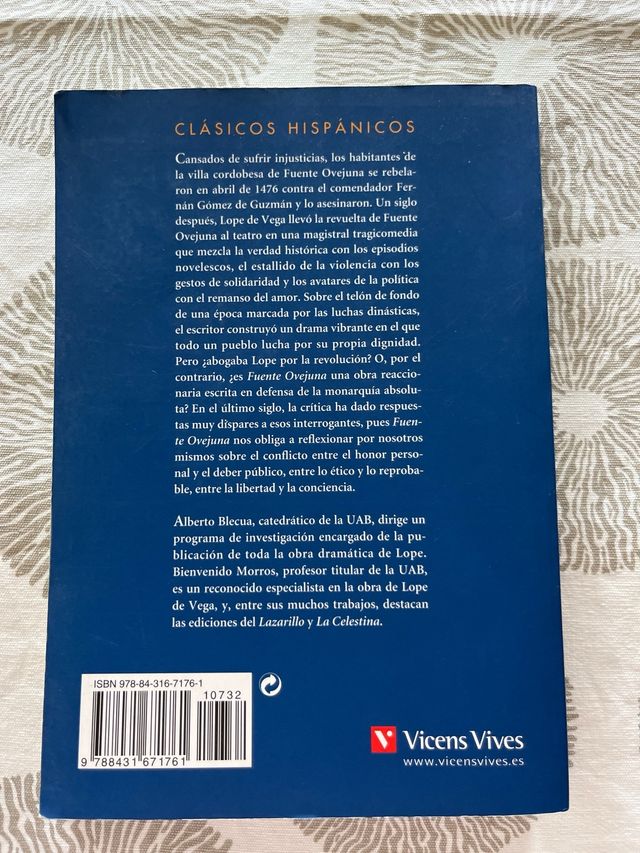 Fuente Ovejuna (Clasicos Hispanicos) (Spanish E...