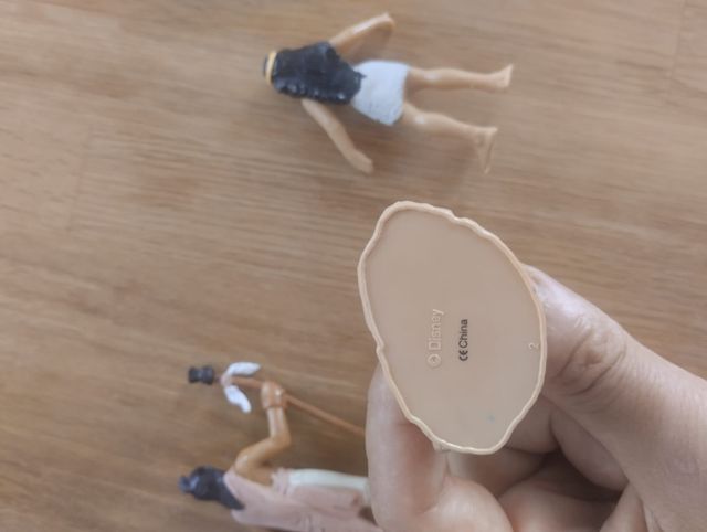 3 figure indiane in PVC del Wild West