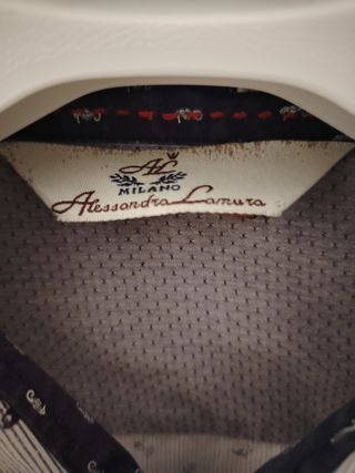 Camicia Uomo Blu e Bianca