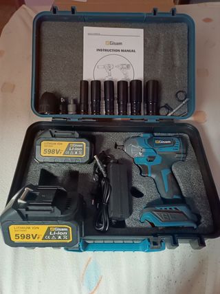 Llave impacto inalámbrica Gisam 598V
