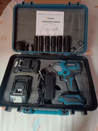 Llave impacto inalámbrica Gisam 598V