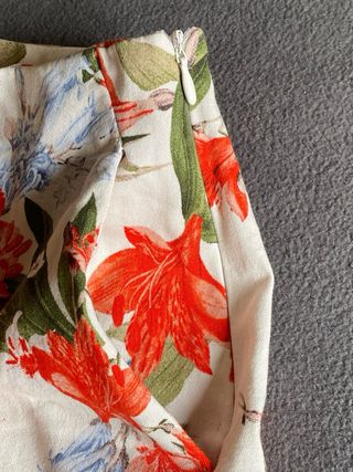 Shorts Zara estampados florales