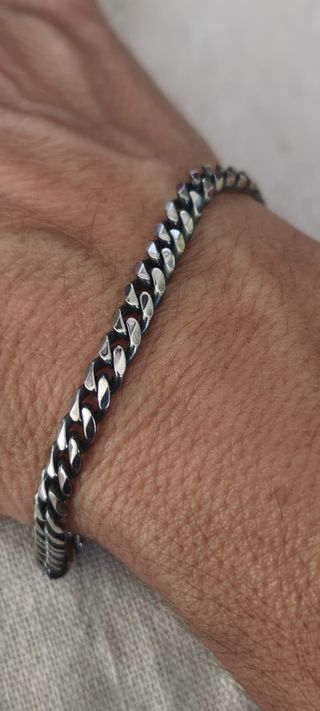 Pulsera Acero - Cadena Serpiente