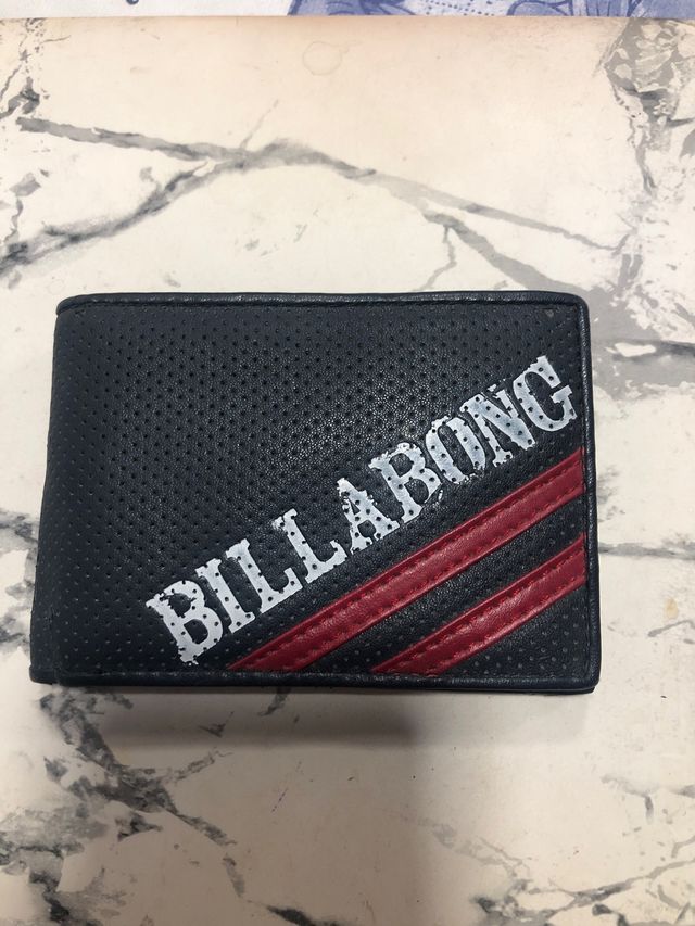 Billetera Billabong - Azul y Roja