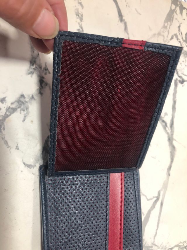 Billetera Billabong - Azul y Roja