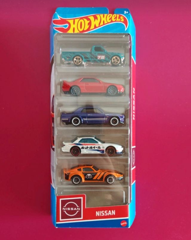 Hot Wheels Nissan 5 pezzi