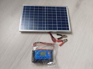 Kit Panel Solar + Controlador
