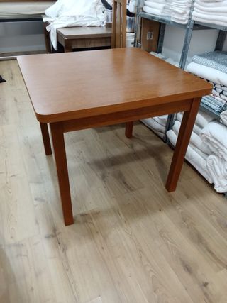 Mesa madera extensible marrón